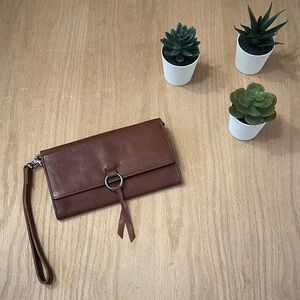 Spike & Sparrow Leather Clutch Wallet / Wristlet